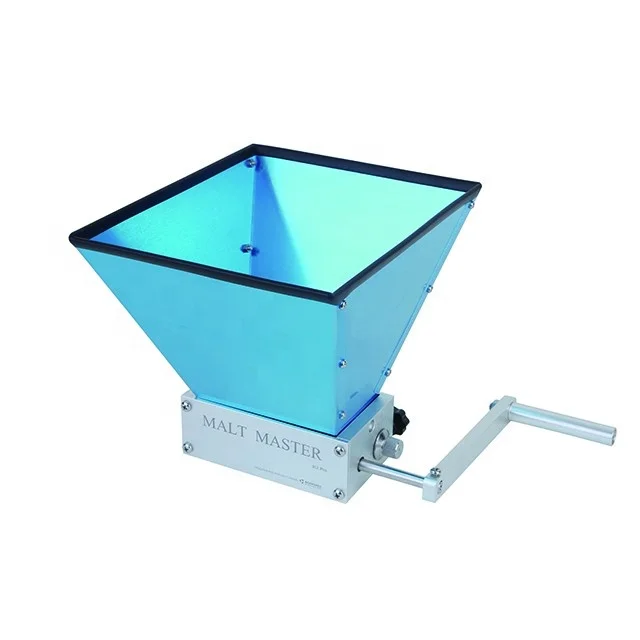 100% New Grain Mill Barley Crusher Mill Wholesale Top quality Stainless Steel 304 2 Rollers Grain Malt Mill