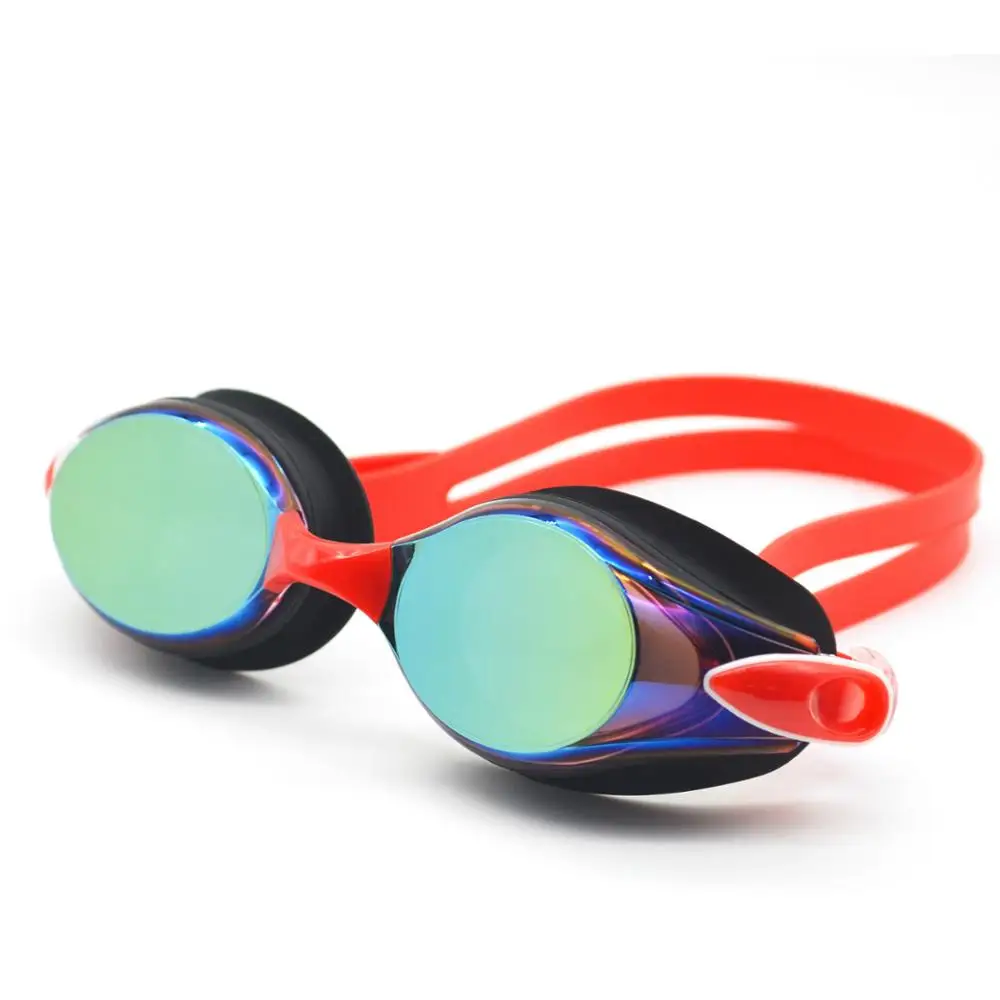 Swimming Goggles, Polarized UV Protection Waterproof Anti-Fog Adjustable Strap Comfort fit for Unisex Adult Men Women