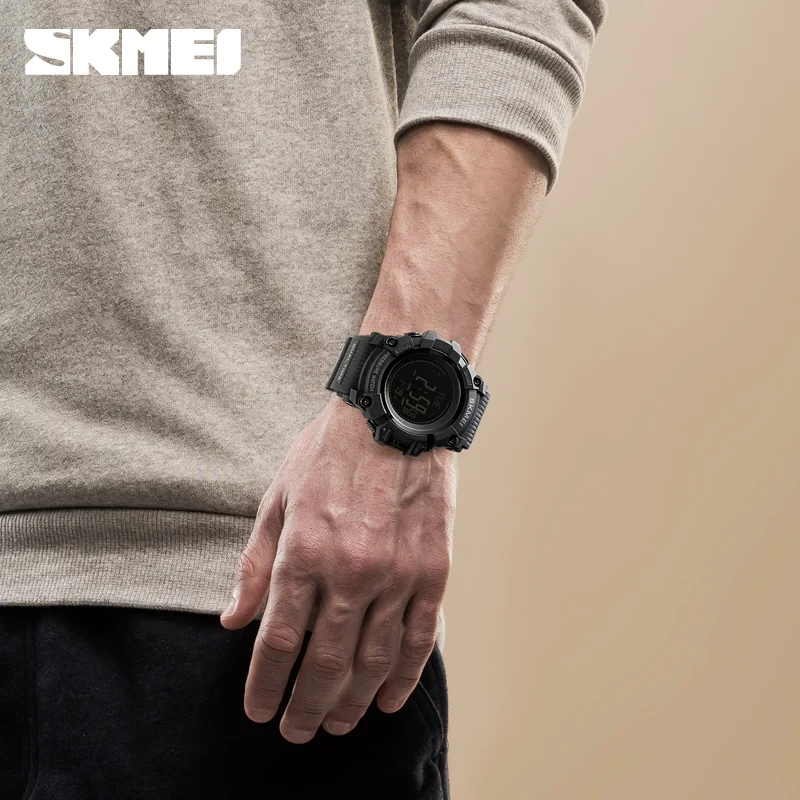  SKMEI #1358 новые продукты 2018 многофункциональные наручные часы Forcast с шагомером Профессиональные заводские поставка