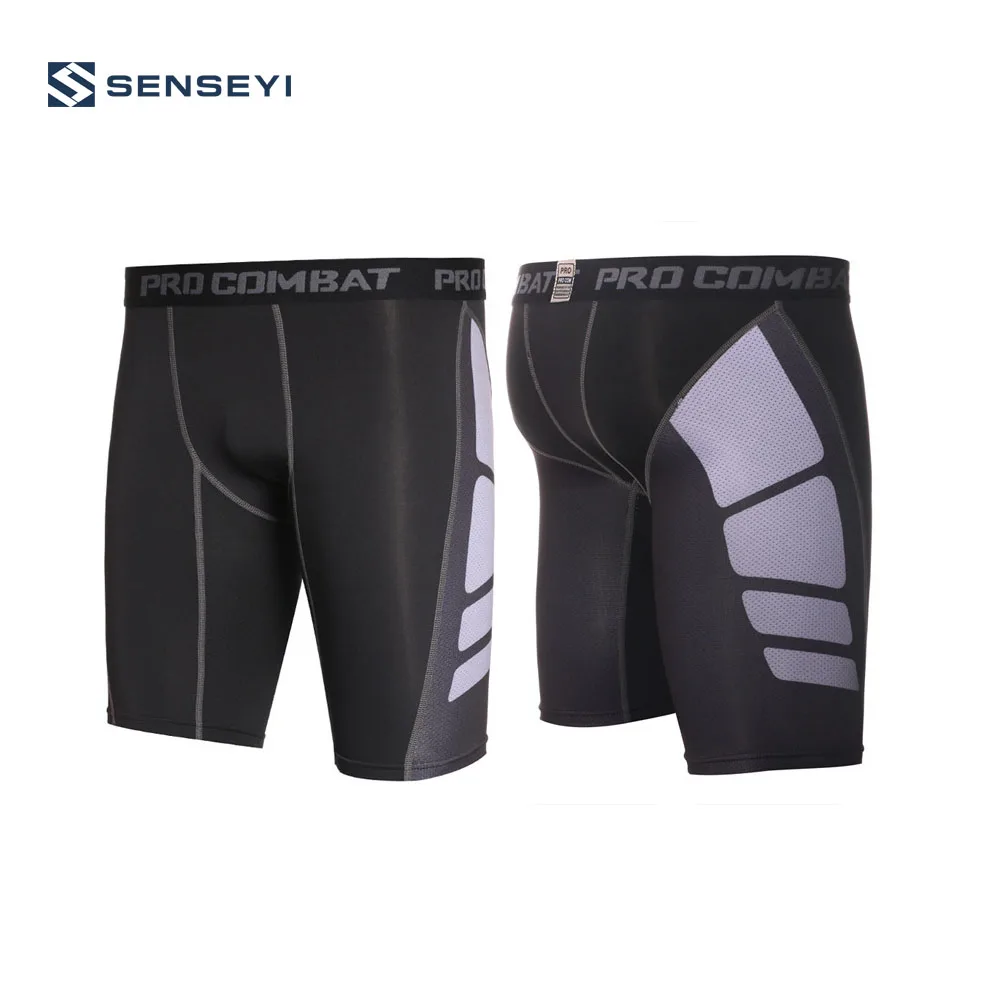 Спортивные Леггинсы для фитнеса спортивные костюмы крутая спортивная одежда мужская быстросохнущая бега баскетбола компрессионные шорты