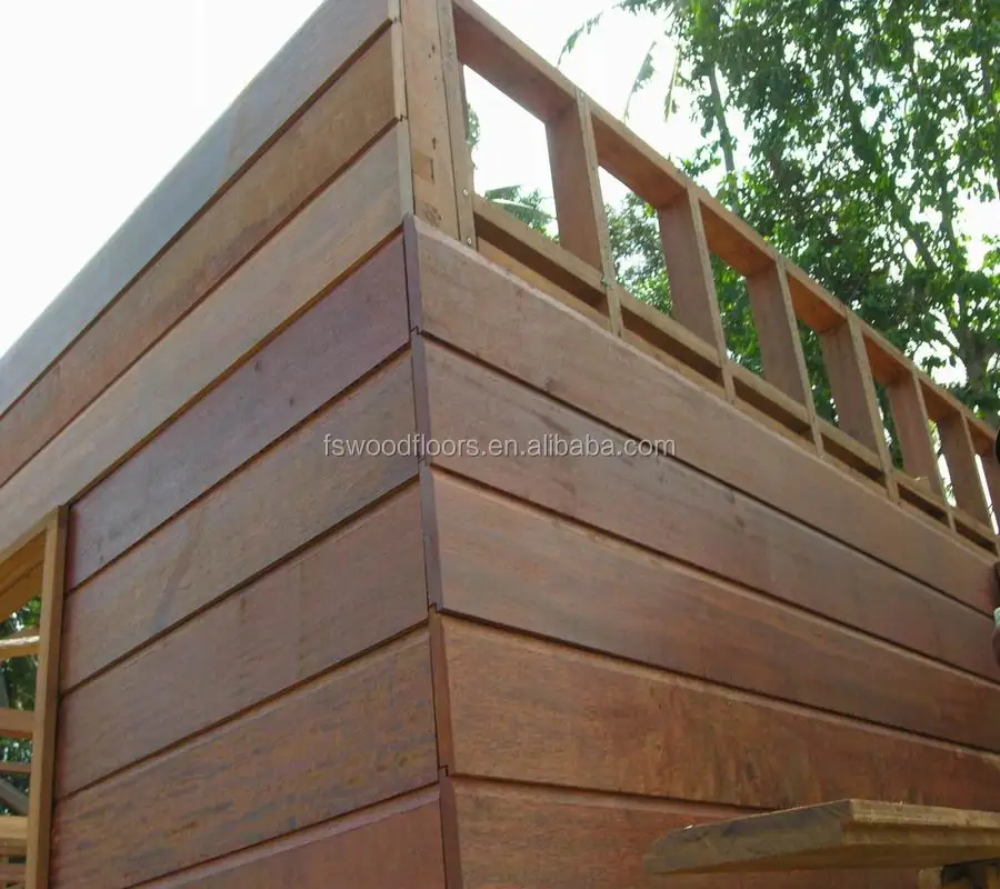 1x5  brazilian ipe exterior hardwood cladding