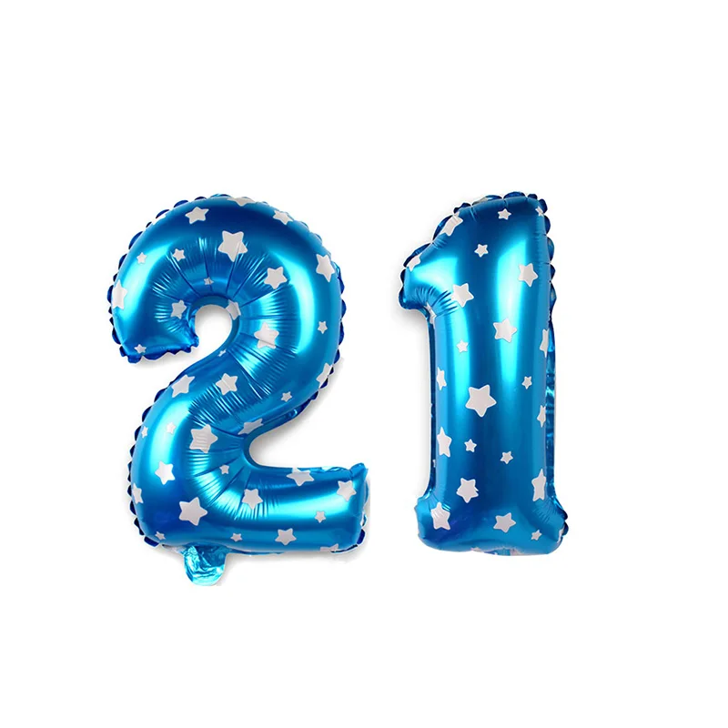 High Quality 40 inch Ballons Birthday Party Black Helium Number "40" Wedding Decoration Party Balloons Foil Balloons