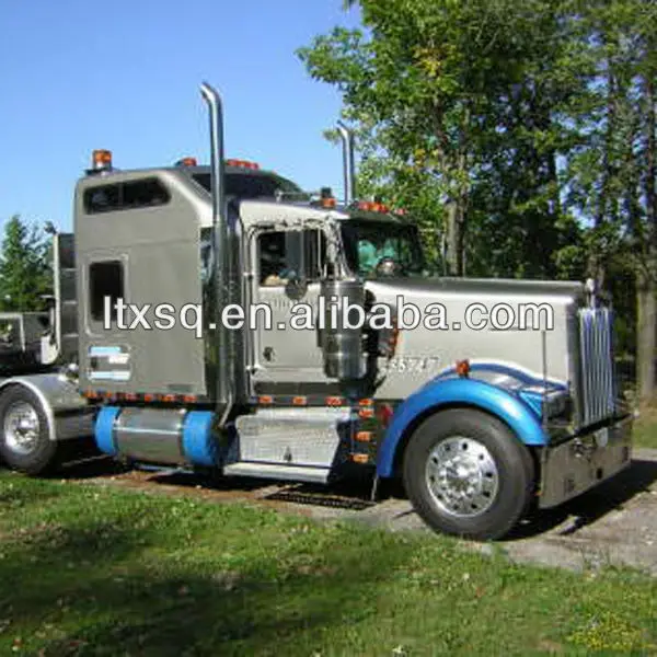 kenworth truck exhaust curved stack pipe