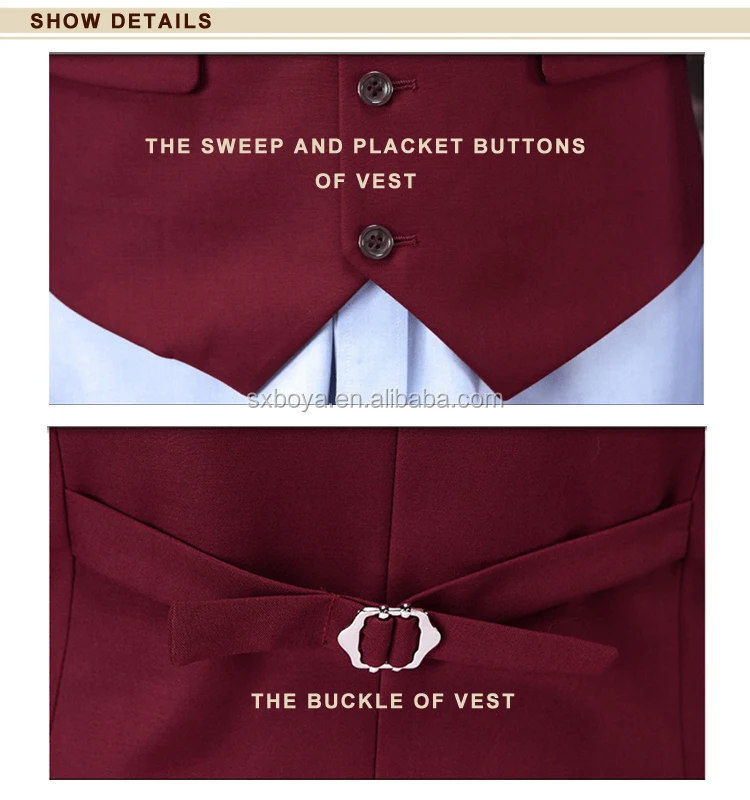 Облегающий темно-красный свадебный костюм жениха из 3 предметов, мягкий однотонный тканевый костюм tr, новый дизайн 2019 года, мужской костюм