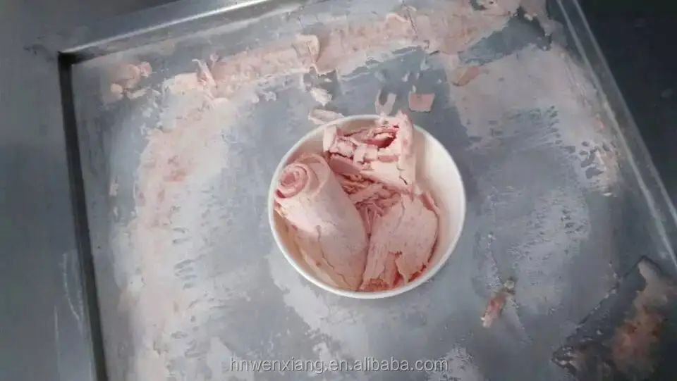 ice cream rolls machine / rolling fried ice cream machine / ice cream roll fryer machine