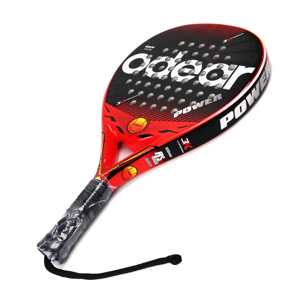 
2018 Odear 3K Carbon soft eva Padel Racket 