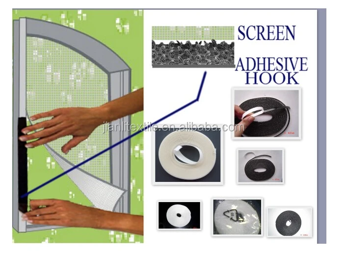 Черный сильная липкая прочный самоклеющиеся крюк и петля лента, застежка-молния