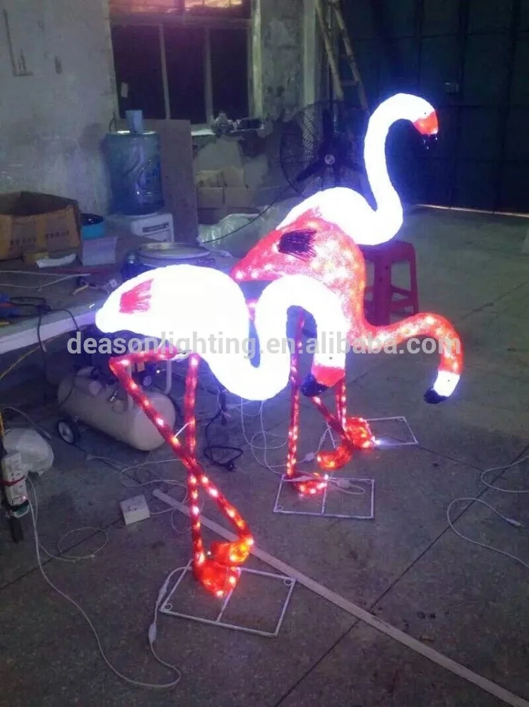 flamingo light decoration