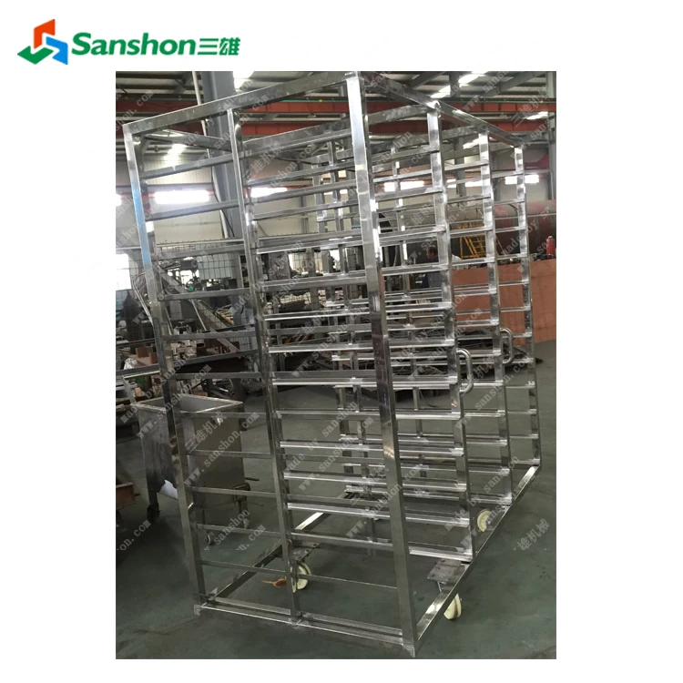 Лидер продаж, тележки из нержавеющей стали для пищевых продуктов