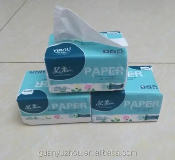 Wholesale Facial Tissue Paper /3Ply Facial Tissue Pack/ Soft Pack Facial Tissue