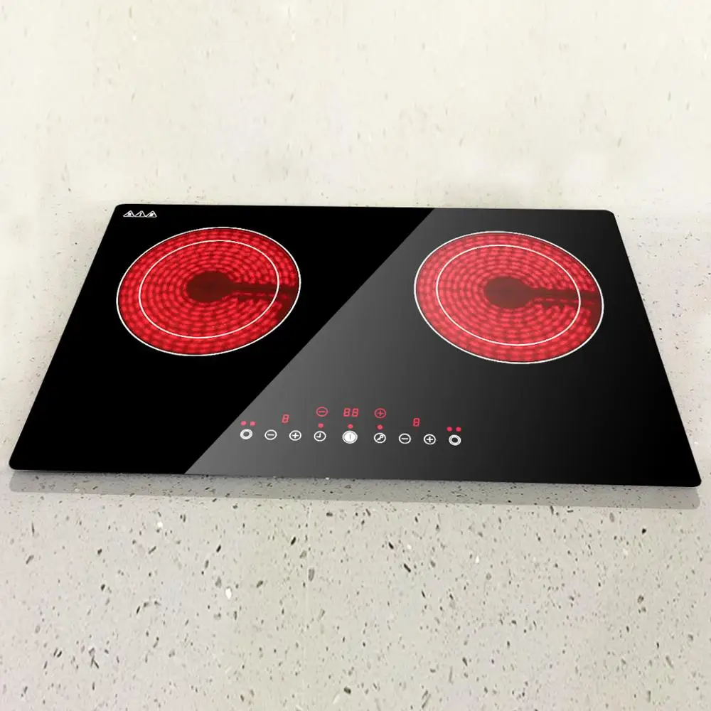 220V Dual Rings Built-in Electric Infrared Cooker Shenzhen Factory Manufacture OEM