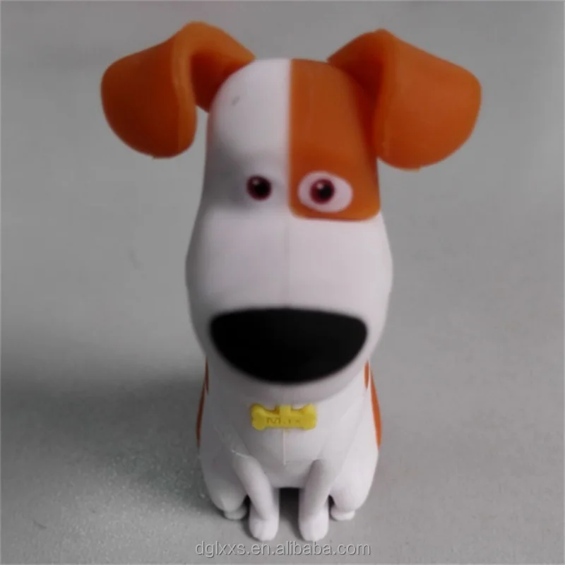 Премиум Подарки силиконовая резина детская собака дешевые игрушки Прямая поставка