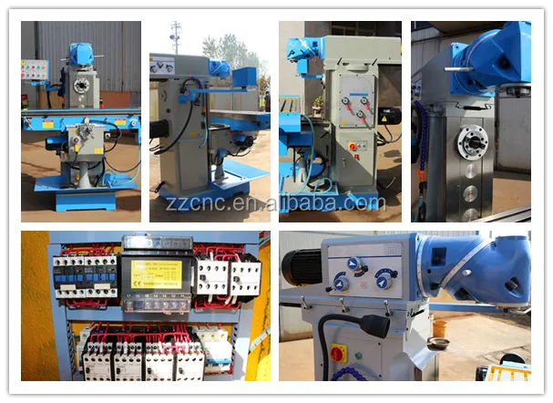 X6432 поворотная головка ручной фрезерный станок для продажи машин Сделано в Китае