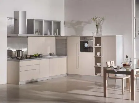 
2018 Best Seller Modern Aluminium Kitchen Cabinet With Aluminium Handle Design 