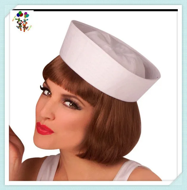 Cheap Gilligan Popeye Party Costume White Color Sailor Hats HPC-0210