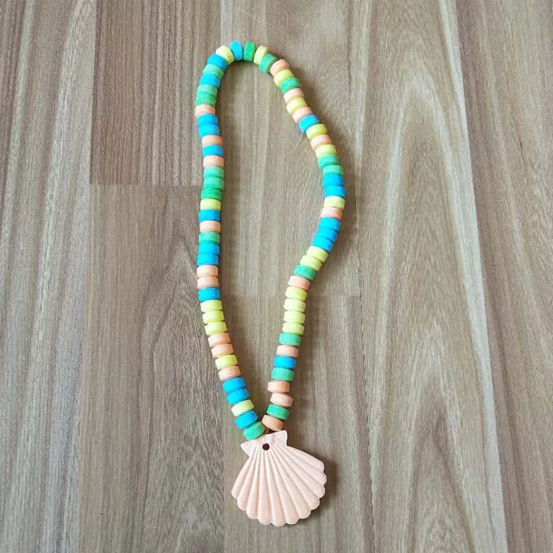 42g HACCP compress necklace candy sea shell candy sweets
