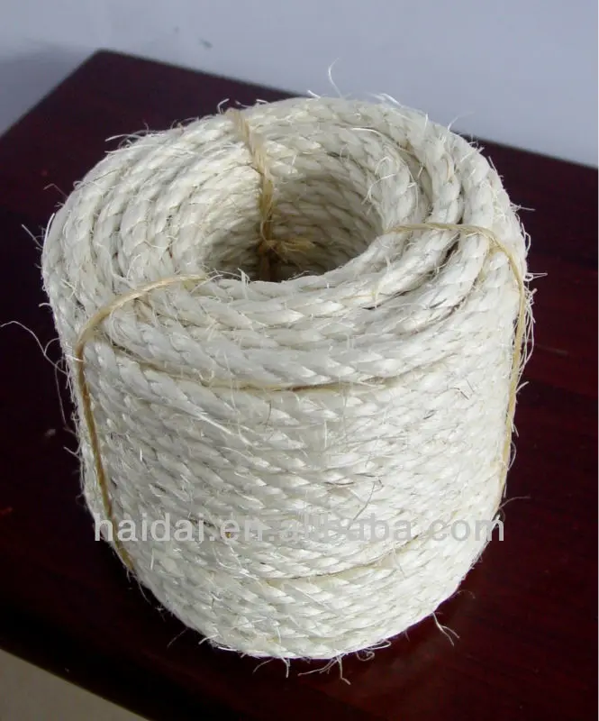 Black/white sisal rope 3mm-50mm