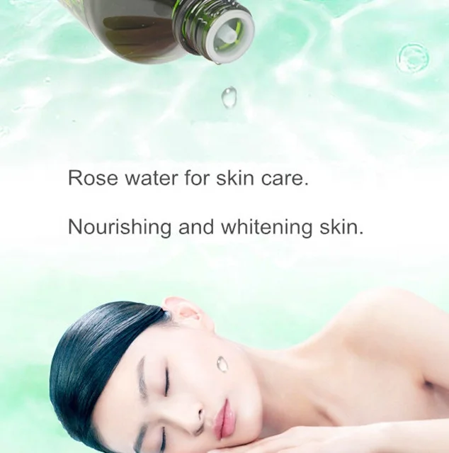 wholesale  Bottle Drink Rose Flower Water for Skin