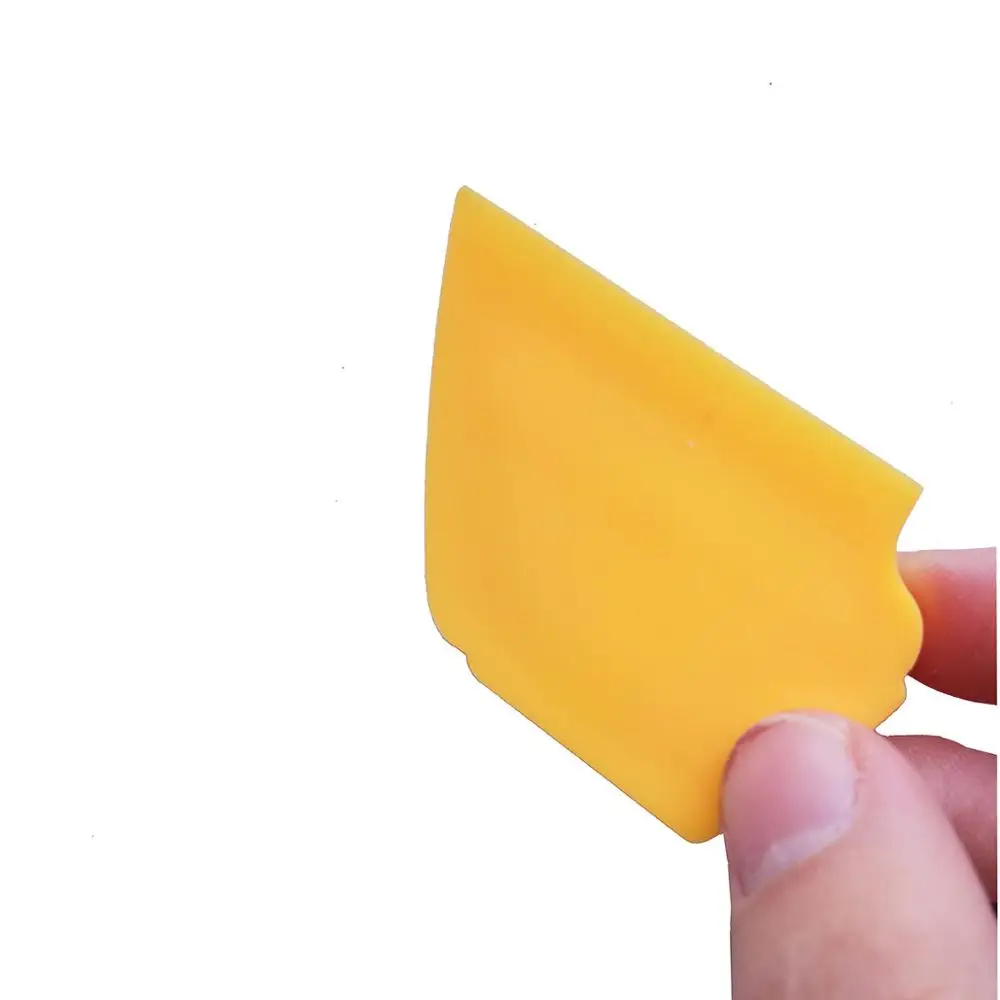 Car Wrap Scraper Plastic Triangle Corner Squeegee Auto Vinyl Film Sticker Install Window Tint Tool decal squeegee for sale A14