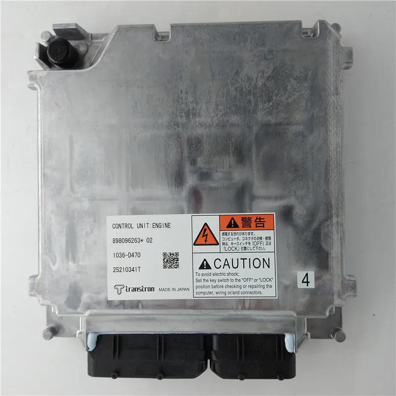 Высококачественный японский автомобиль NPR 4HK1 двигатель 8-98096263-0 8980962630 блок управления для
