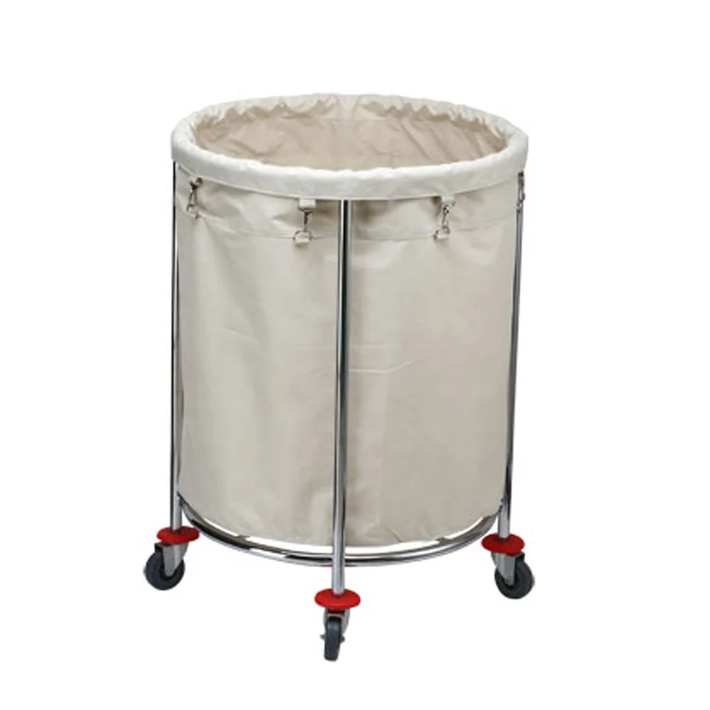 High Quality Hotel Cleaning Hospital Laundry Linen Bag Trolley