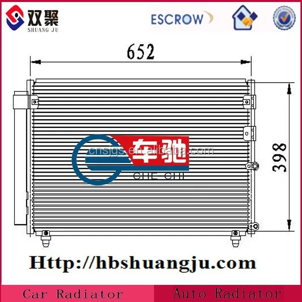 (Oem: 88460 - 22590) auto condenser / air conditioner condenser