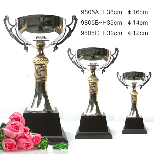 Medals and trophie cup, Newest sale good quality big silver trophy cup