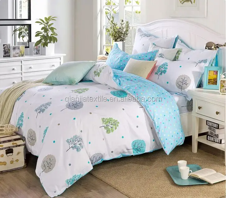 wholesale china supplier home textile cotton fabric reactive print duvet cover/quilt/bed sheet/comforter/european pillow