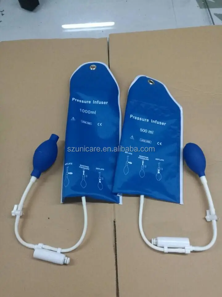 portable pumping bag pressure infuser for hospital
