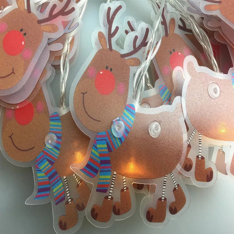 Hot Sale Battery Powered  Hanging Lamp   PVC material gift box LED String Lights for led christmas decorative led lights