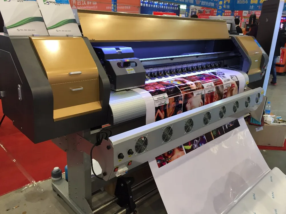 Funsunjet 1,8 м Eco-Solvent плоттер резак баннер Flex машина