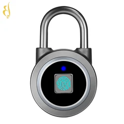 smart biometric fingerprint qr code scanner door padlock BL lock with smartphone app
