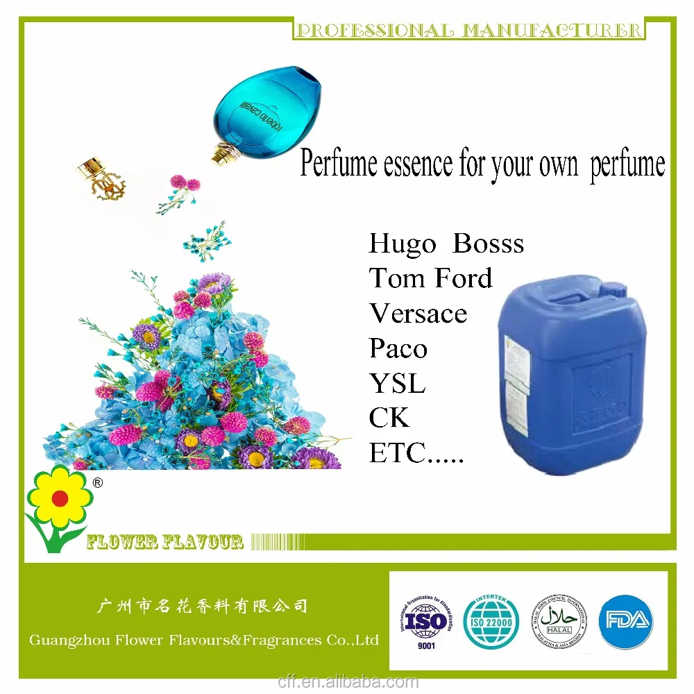 Wholesale perfume oil used for branded perfume , factory price and free sample