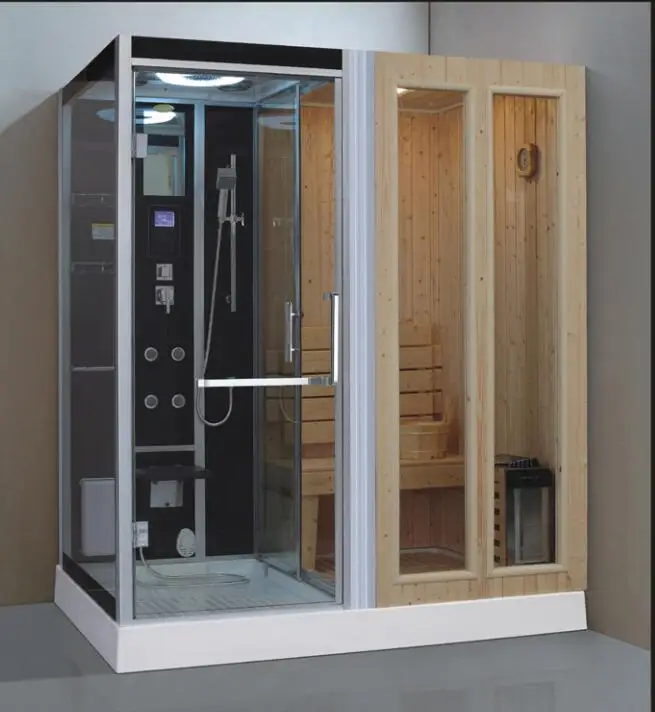 Y848 Sauna shower combination/combined steam room and steam sauna