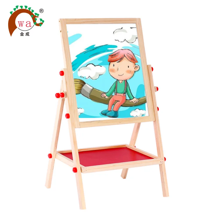 
Double sided big painting easel/wooden easel for kids 