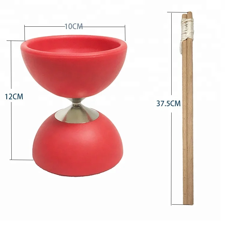 Jugging diabolo play toy educational yoyo diabolo