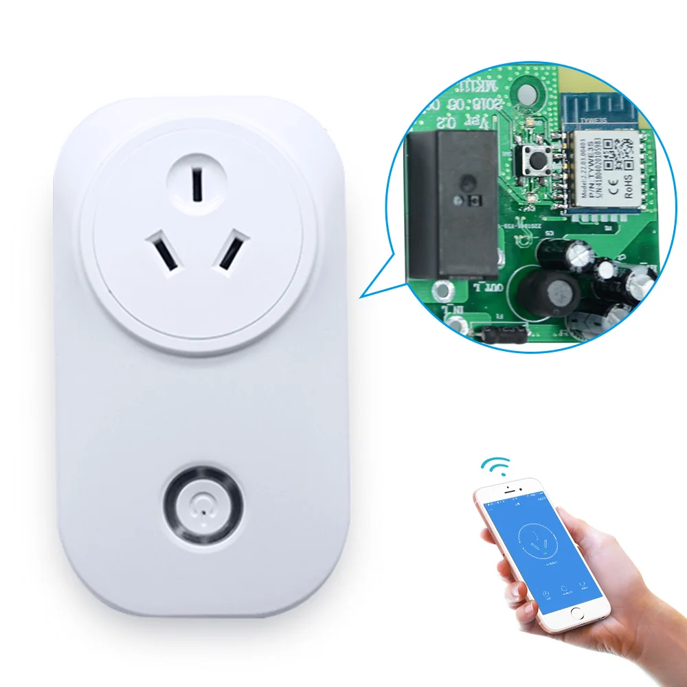 Australia AU Wall Switch Wifi Power Plug CE