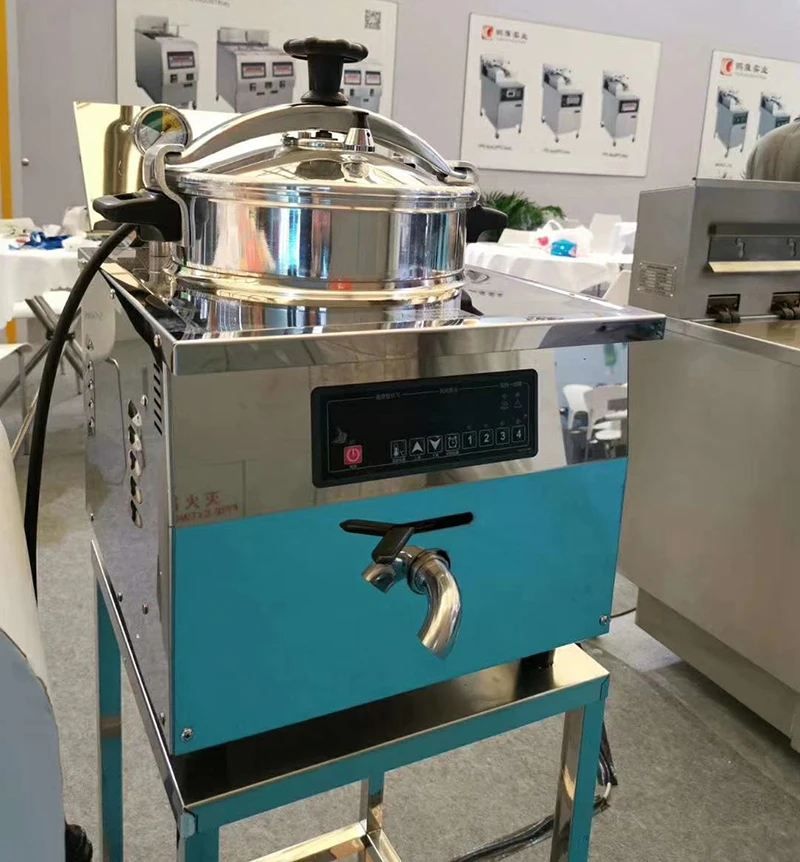 The Latest Commercial Chicken Pressure Fryer Chicken Express Pressure Fryer Table Top Kuroma