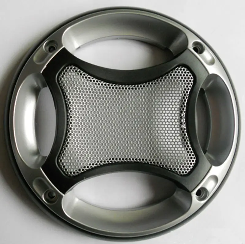 2X 4" 140MM ABS Coaxial Steel Speaker Coaxial Mesh Grille Cover Woofer GL401 