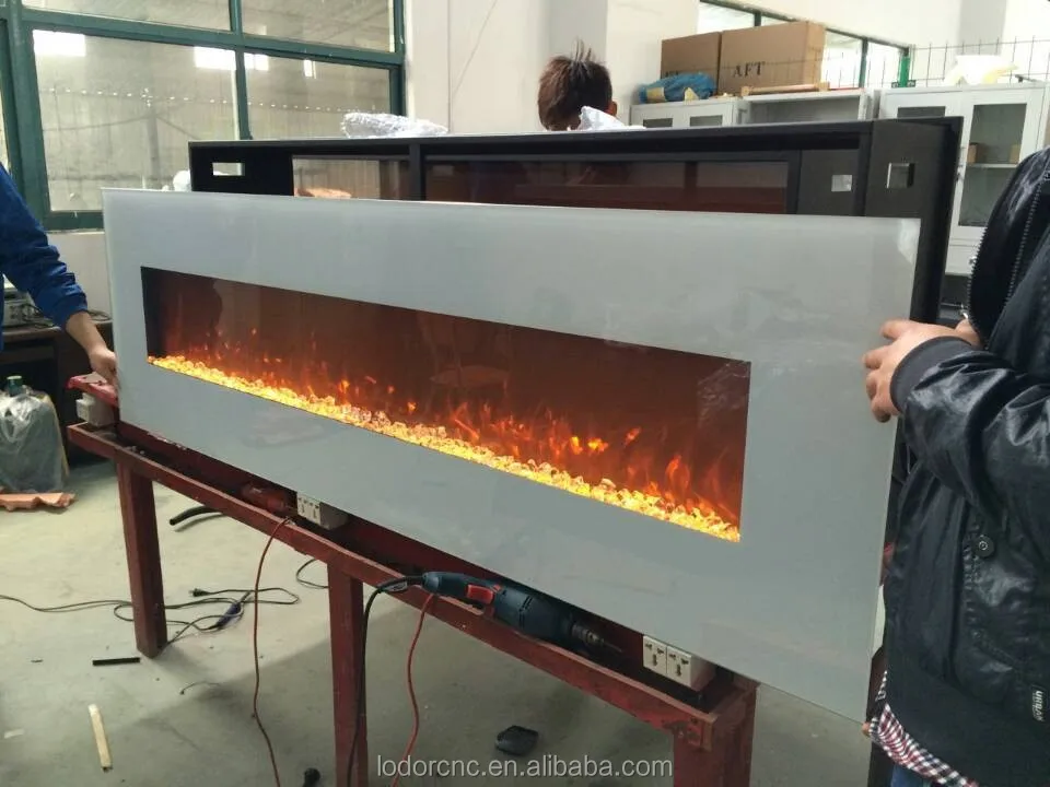 72 inch white cheap decorative wall mount electric fireplace