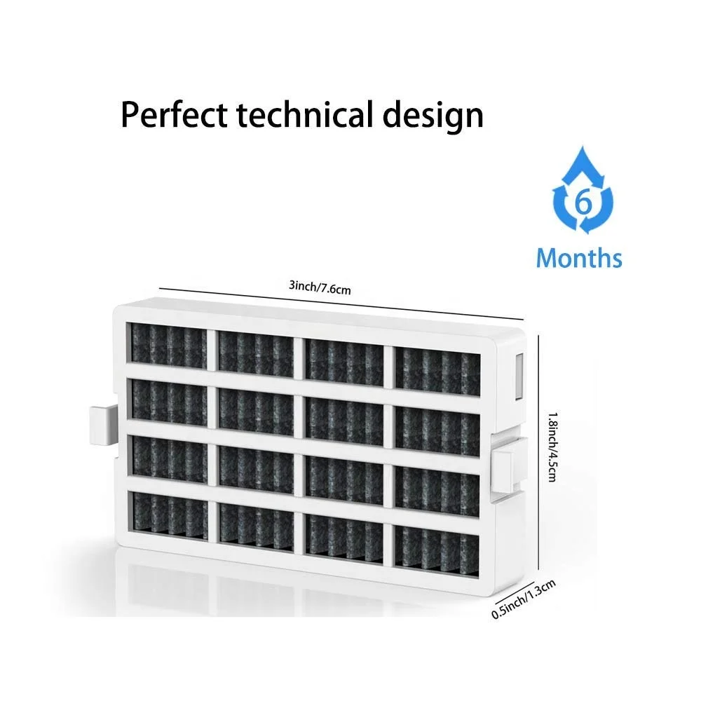 Replacement Air Filter Media for Whirlpool W10311524 SxS Refrigerator FreshFlow Air Filter AF002 AIR1 2319303