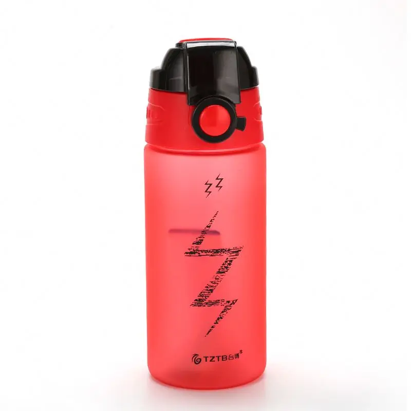 Cool sports cup Professional sports bottle, green plastic anti-bang