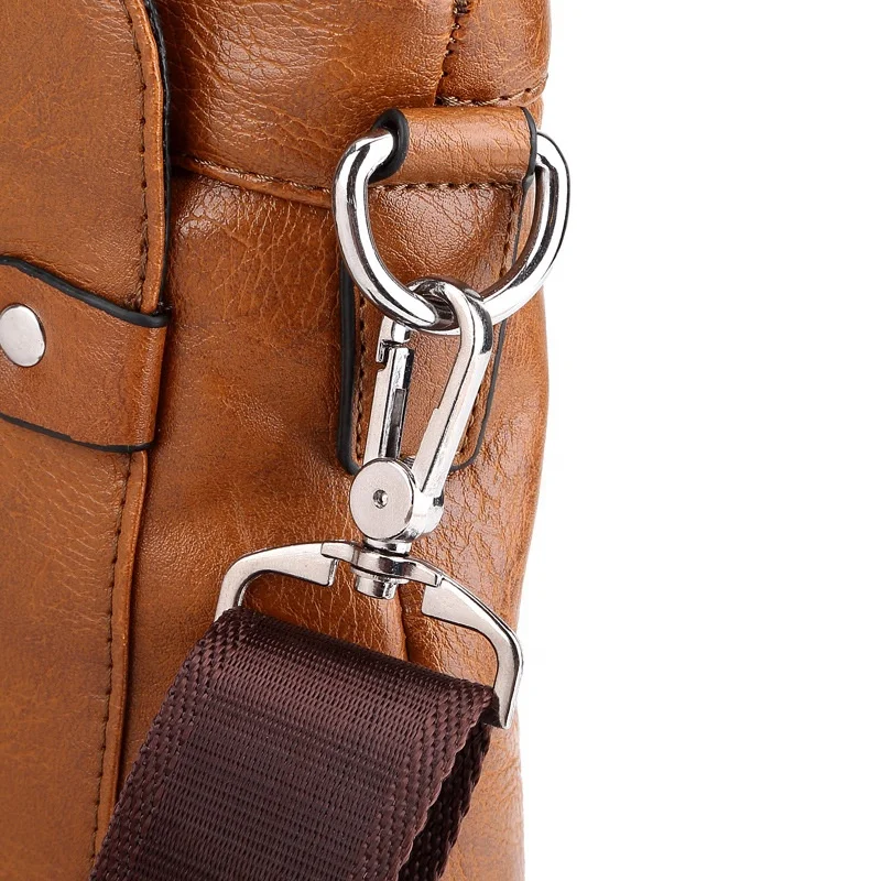 TRIPMAN Mens Briefcase for Business Pu Leather Fashion Male Laptop Handbags Messenger Shoulder Crossbody Bags