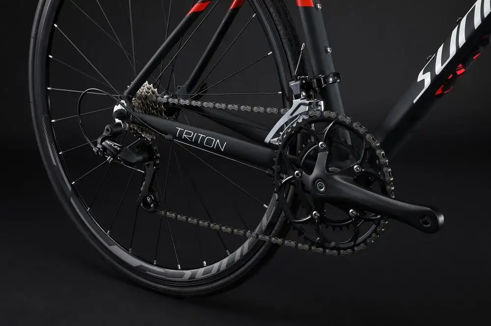 Легкий спортивный алюминиевый дорожный велосипед TRITON sunpeed 700C