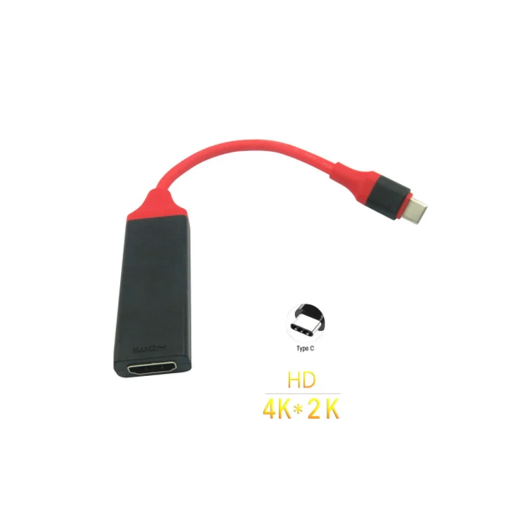 USB 3.1 Type C To HD MI Adapter Cable Male To Female USB-C To HDTV 1080P Converter For Macbook Chromebook Pixel