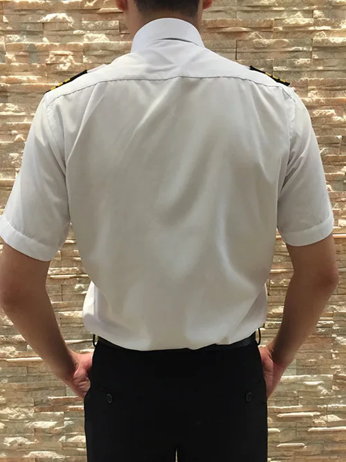 High Quality!Custom Manufactory Supply Men and Women Airline Pilot Shirt Uniform