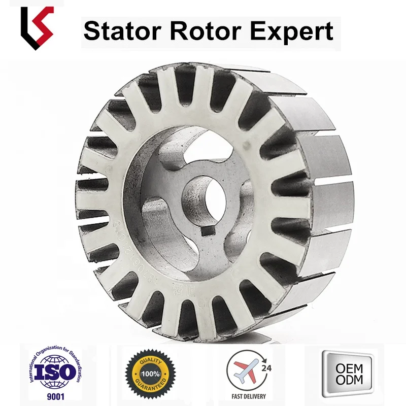 OD 90 slots 18 axle 16.6  factory price bldc stator rotor lamination stack for the scooter