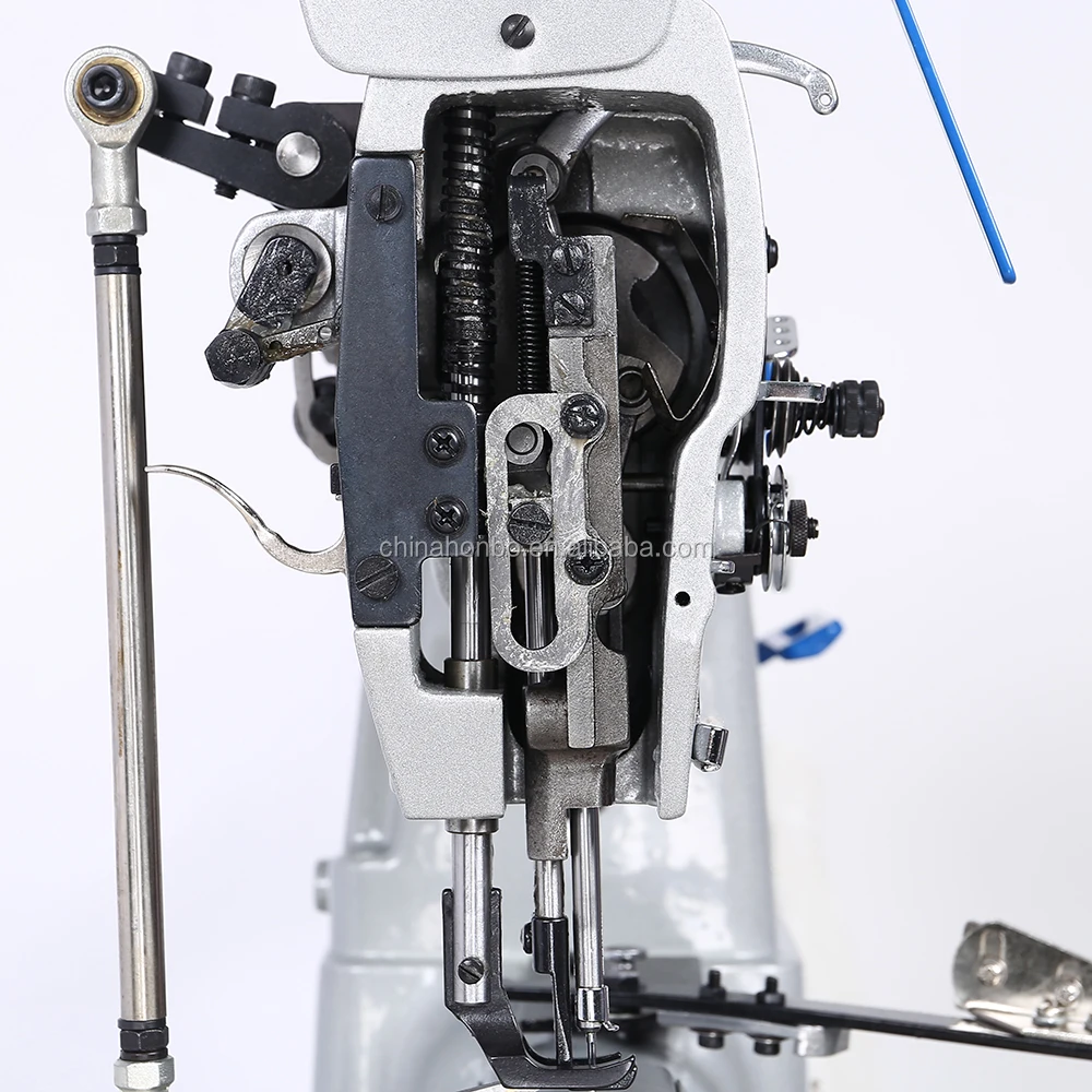 HB-1118 cylinder bed heavy duty luggage bag edge seaming trimmer industrial lockstitch sewing machine
