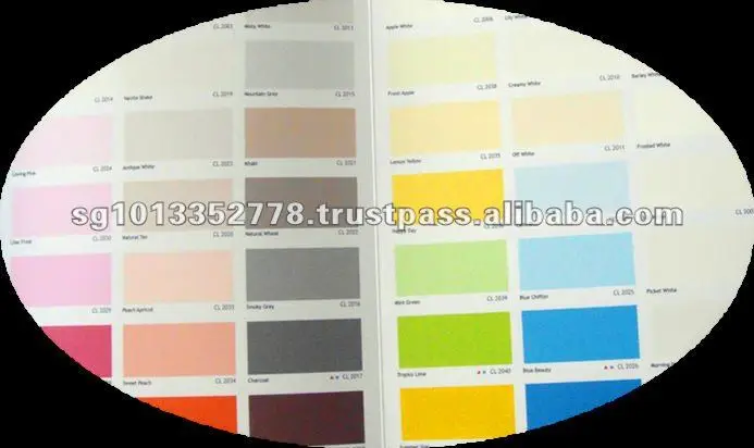 
Emulsion paint color shade 