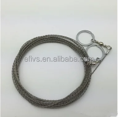 Stainless steel wire saw rope custom multi Universal wire saw blade cutting for Wood Wild survival